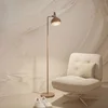 Paulmann stoječa svetilka Juna STYLE, rjava, višina 158 cm, kovina - Dnevna soba/jedilnica - Sodobni - nugatno rjava