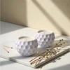 Set Bele Bubble Sveća (2 Komada)