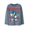 NAME IT Majica NKMatti Sonic nebeško modra / temno modra / rdeča