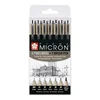 Royal Talens Pigma Micron Set black liner, 7 komada