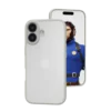 Lanxingxiansheng Maska za mobilni telefon iPhone 17, Sivo-bela