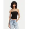 Tommy Jeans Top črna