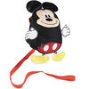 Ranac vrtićki sa kaišem 4D Mickey Cerda crno-crveni 2100003393