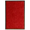 shumee vidaXL Pralna predpražnik rdeč 40 x 60 cm