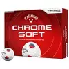 Golf žogice Callaway Chrome Soft 26 White 360 TruTrack