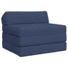 Sofa na razvlačenje Plava 200 x 70 x 10 cm Tkanina