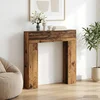 Okvir za kamin Staro drvo 102 x 18 x 100,5 cm Konstruirano drvo