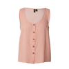 VERO MODA Bluza VMBUMPY svetlo rdeča/bela