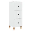 Ormar s ladicama Bijela 33 x 34,5 x 90 cm Konstruirano drvo