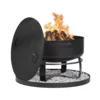 Cook King Vrtno kurišče VIKING XXL - 80 cm + pokrov + kamniti podstavek