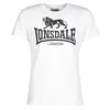 Lonsdale Majice s kratkimi rokavi LOGO Bela