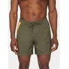Quiksilver Kratke hlače iz tkanine EQYJV04136 Zelena Regular Fit