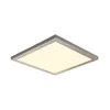MASTER Lampa LED nadgradna 17W 29.5x29.5cm 3000K srebrna