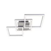 LED prigušiva plafonska svetiljka LED/36W/230V 3000K mat hrom