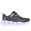 Skechers HEART LIGHTS - BUBBLE LOVE, djecje patike za slobodno vrijeme, crna 303736LC