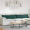 Jastučići za sofu 2 pcs Tamnozelena 145 x 40 cm tkanina