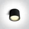 STROPNA SVJETILJKA LED 15W/3000K/1280lm/230V 90° IP40 CRNA