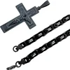 Muška ogrlica RE-38736 - Crna / 70cm KP38736