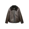Pull&Bear Prehodna jakna temno rjava