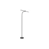 LED prigušiva podna lampa TEILO LED/14W/230V 3000/4000/6000K crna