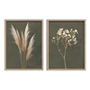 Plakati v kompletu 2 ks z okvirjem 30x40 cm Boho – Styler
