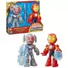 Marvel: Iron Man Awesome Friends - Komplet figur Iron Man in Ultron Clash, 23 cm – Hasbro