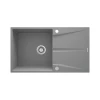 Deante ZRC_S11A - Kuhinjski sudoper CORIO 50x86 cm granit/metalno siva
