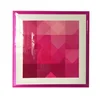 Homestar Stenska umetnina WALLY 80x80 cm roza akril