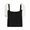 Karl Lagerfeld Top črna