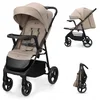 KINDERKRAFT KOLICA ZA BEBE SA TACNOM TRIG 3 BEIGE