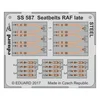 1:72 Seatbelts RAF Late - Steel