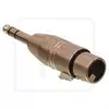ADAPTER 6.3MM ST M - XLR 3POL F