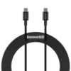 Baseus podatkovni kabel CATYS-C011 Superior QC Type C 100W 2m - črn