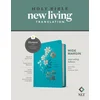 NLT Wide Margin Bible, Filament Enabled Edition (Red Letter, Hardcover Cloth, Ocean Blue Floral)