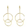 Addicted2 Uhani Iside orecchini con i cerchi placcati oro zlata