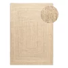 Obojestranska ročno tkana preproga iz jute v svetli naravni barvi 200x300 cm Sharmila Natural White – Hanse Home