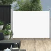 Uvlačiva bočna tenda za terasu 120 x 500 cm krem