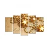 Wallxpert 5PMDFNOEL 7 Dekorativne slike, 5 slika