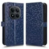 GS Ovitek za Xiaomi Redmi Note 15 Pro 4G, denarnica v obliki rombov, moder