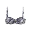 LASCANA Bikini zgornji del indigo/bela