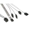 Supermicro SUPERMICRO Int. Cross-Over mSAS HD to 4 SATA w/SB 55/55/55/55/55cm Cable CBL-SAST-0631 (CBL-SAST-0631)
