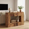 Konzolna stolica Prugasti Staro drvo 101 x 29 x 74 cm