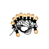 LED Zunanja veriga STRING 5m 10xLED/0,4W/24/230V 3000K IP44