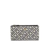 Denarnica Tommy Hilfiger Th Icon Long Bifold Jacquard AW0AW19003 Modra