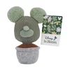 Plišasta dekoracija Disney In Bloom - Mickey Mouse v lončku - 18 cm