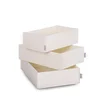 Wallxpert HMY 6271 Set kutija za odlaganje, 3 komada, Beli