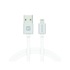 Swissten MFI USB - lightning podatkovni in polnilni kabel, srebrno - belo, 2 m