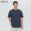 Markless Muška majica, 7A, Okrugli izrez, Teget