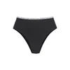 Copenhagen Studios Bikini hlačke srebrno-siva/črna