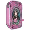 SANTORO Pernica puna ovalna 1zip 1preklop The World Is Your Oyster Gorjuss 1046GJ19